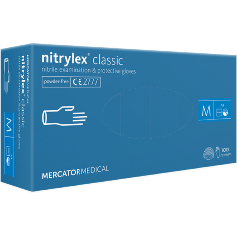 Nitrylex Classic disposable gloves, XS-XL